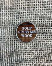 Load image into Gallery viewer, Dual sided wood/alignment ballmarker
